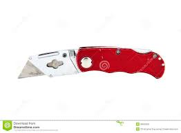 Folding Knife 5 blade yellow
