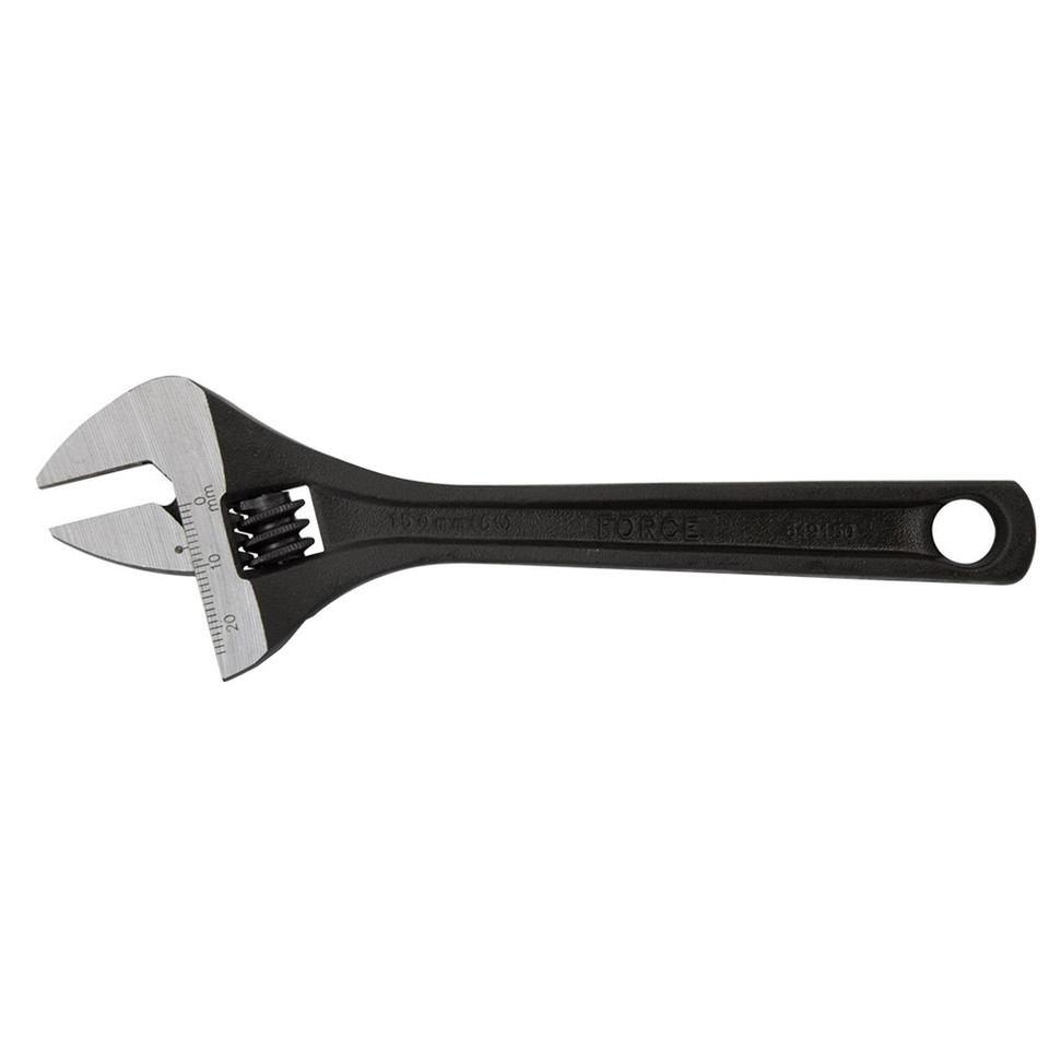 black shifter wrench 8"