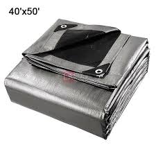 Tarpaulin silver 6x7.3M