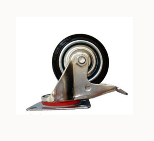 Castor Wheel 4" 100mm Swivel Brake 038100