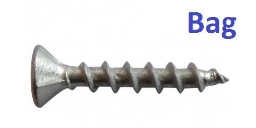Chipboard Screw Gal 8x40 Bag