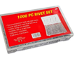 1000pc rivet mixed 3.2mm