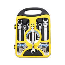 7 pc Ratchet Wrench flexible head 