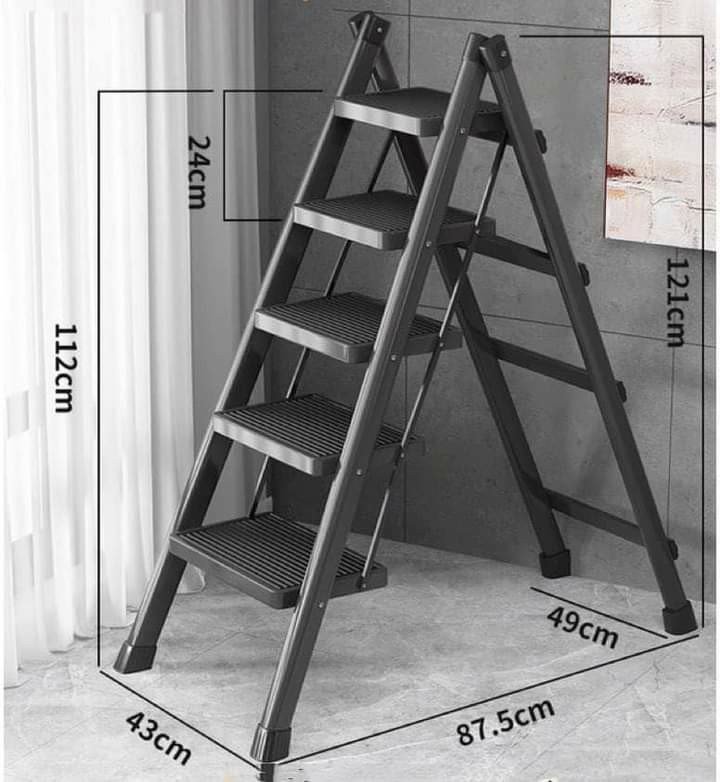 5 step ladder metal