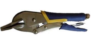 Locking Plier Flat jaw 10"