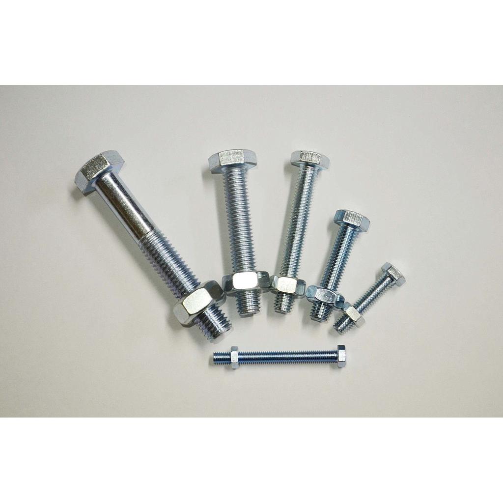 25 pc Hex Head Bolt M5x40