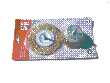 2 pcs Wire Brush Set
