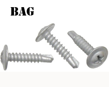 Button S/D Screw Gal 8x12mm Bag