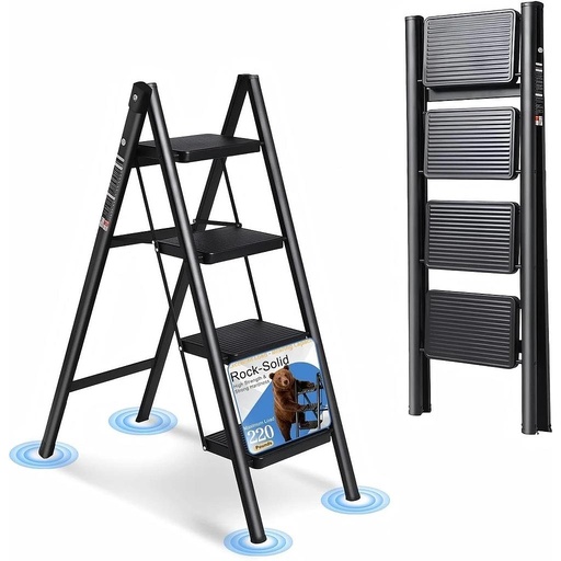4 step ladder metal
