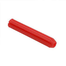 red plug 6x35mm 100pc
