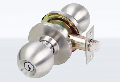 Door lock Silver entrance
