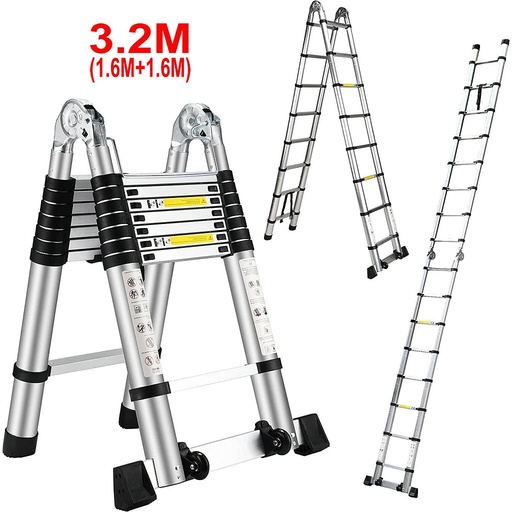 telescopic ladder 6.4M