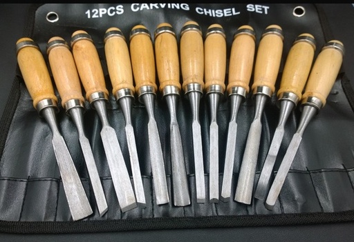 12 pc carving Wood Chisel