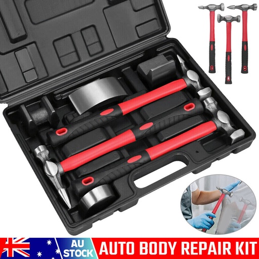 7 pcs car body panel hammer